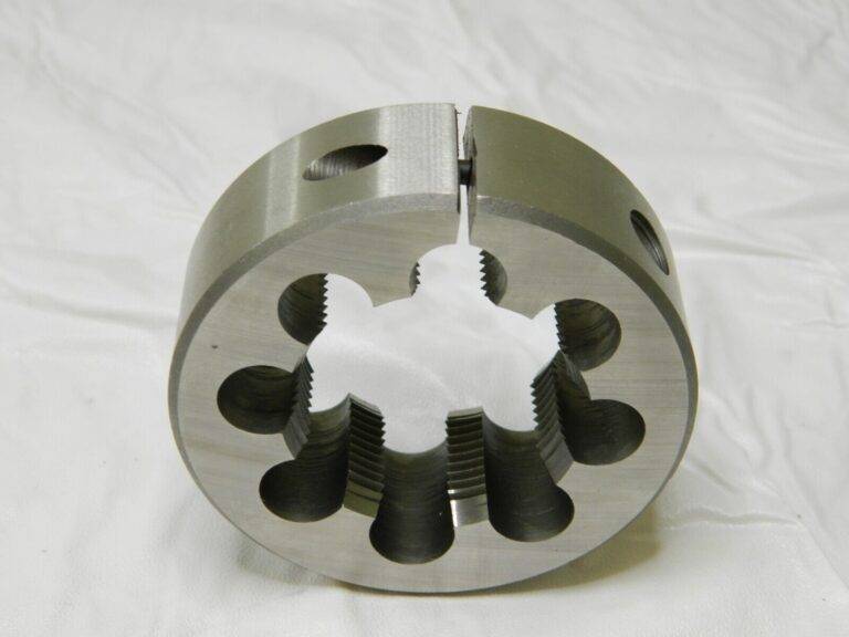 Interstate High Speed Steel Round Die: M42x2, 3″ OD 09036229