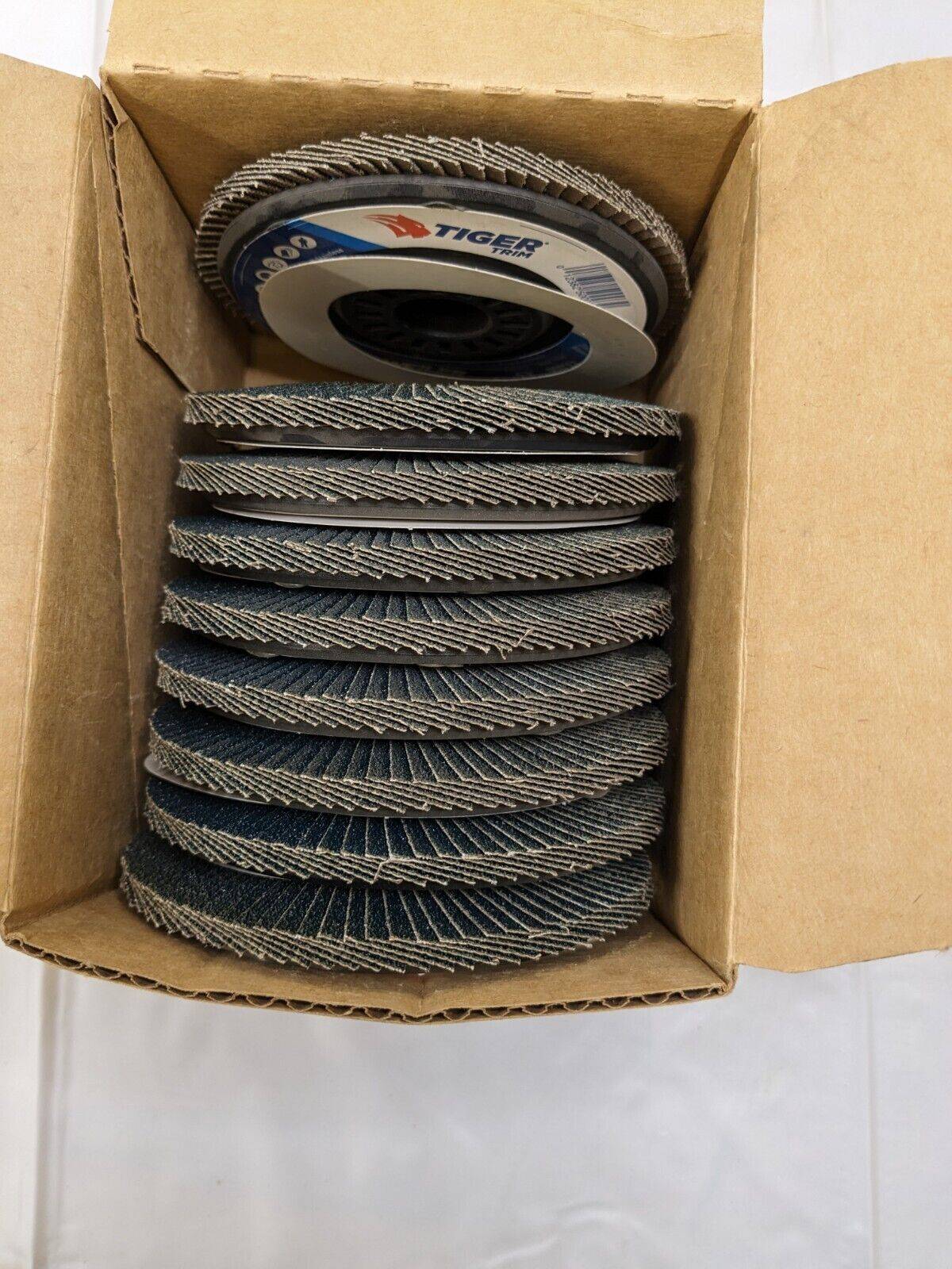 WEILER Flap Disc: 7/8″ Hole, 60 Grit, Zirconia Alumina, Type 29 Qty 9 50003