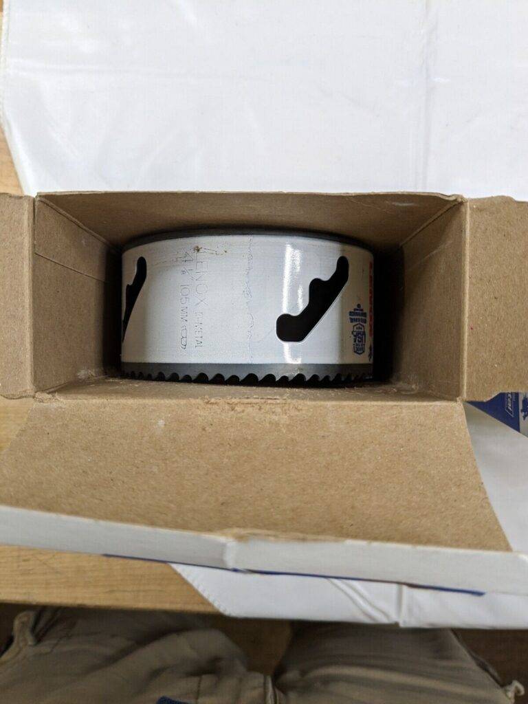LENOX Hole Saw: 4-1/8″ Saw Dia, 1-1/2″ Cut Depth Qty 2 3006666L