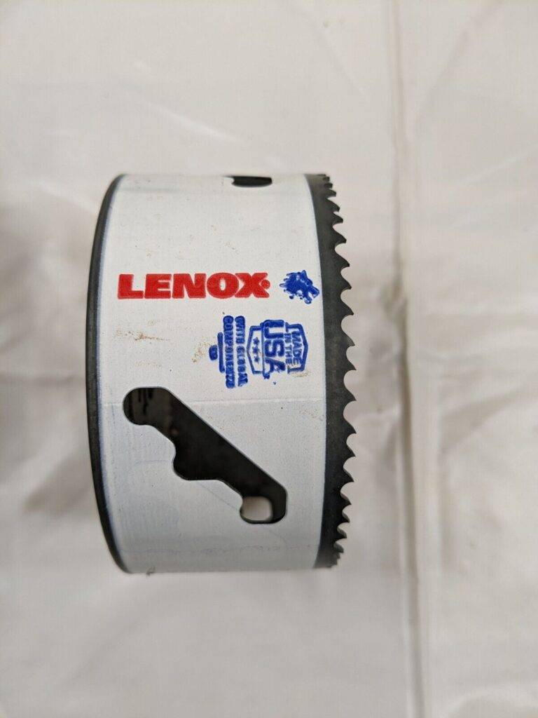 LENOX Hole Saw: 4-1/8″ Saw Dia, 1-1/2″ Cut Depth Qty 2 3006666L