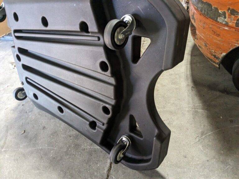PRO-LUBE Oil Drain Container with Manual Rotary Pump 17 Gallon Black TD/HD/17P