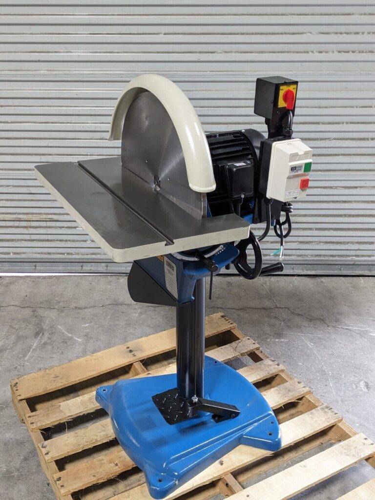 Baileigh Heavy Duty 20" Disc Grinder w/ Brake 1100 RPM 220v 1 Ph 1019164 Damaged