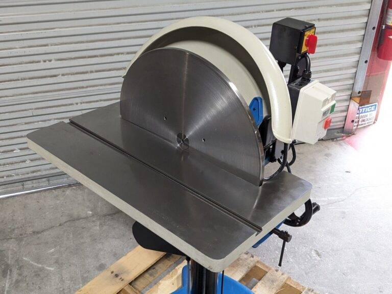 Baileigh Heavy Duty 20" Disc Grinder w/ Brake 1100 RPM 220v 1 Ph 1019164 Damaged