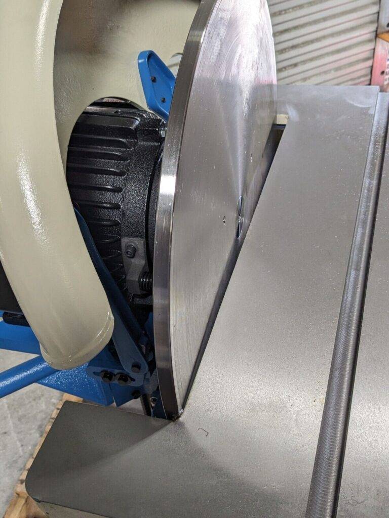 Baileigh Heavy Duty 20" Disc Grinder w/ Brake 1100 RPM 220v 1 Ph 1019164 Damaged