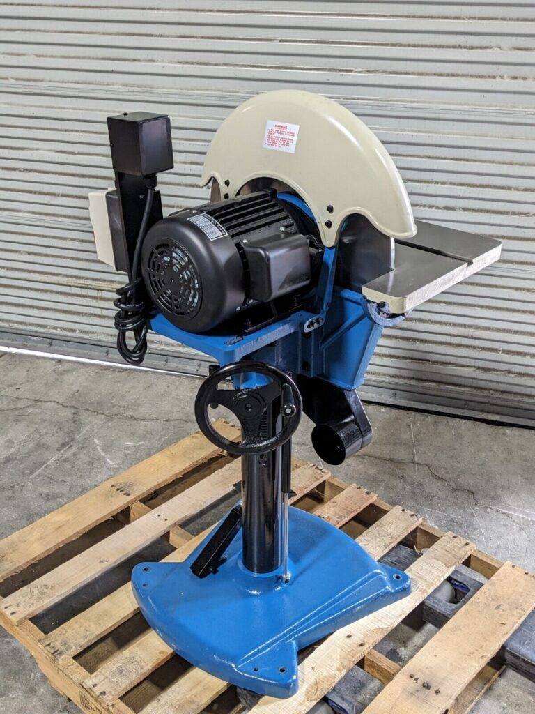 Baileigh Heavy Duty 20" Disc Grinder w/ Brake 1100 RPM 220v 1 Ph 1019164 Damaged