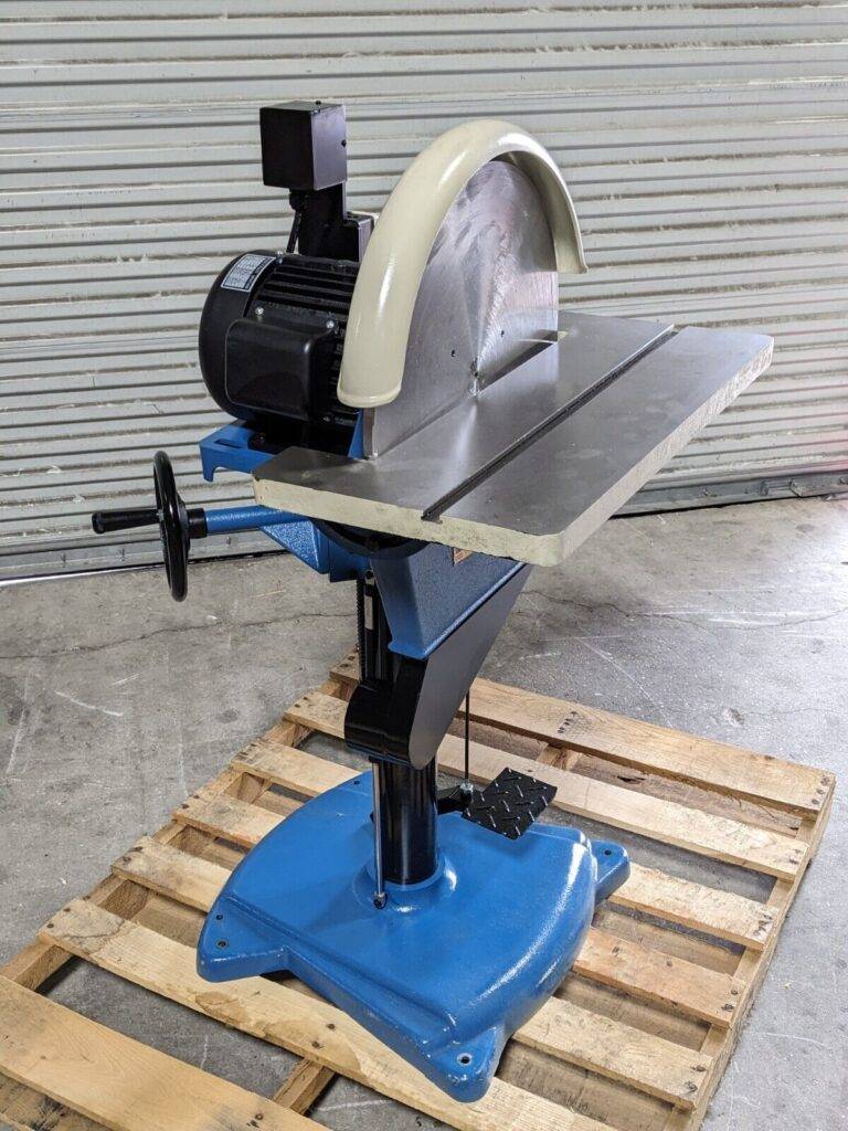 Baileigh Heavy Duty 20" Disc Grinder w/ Brake 1100 RPM 220v 1 Ph 1019164 Damaged