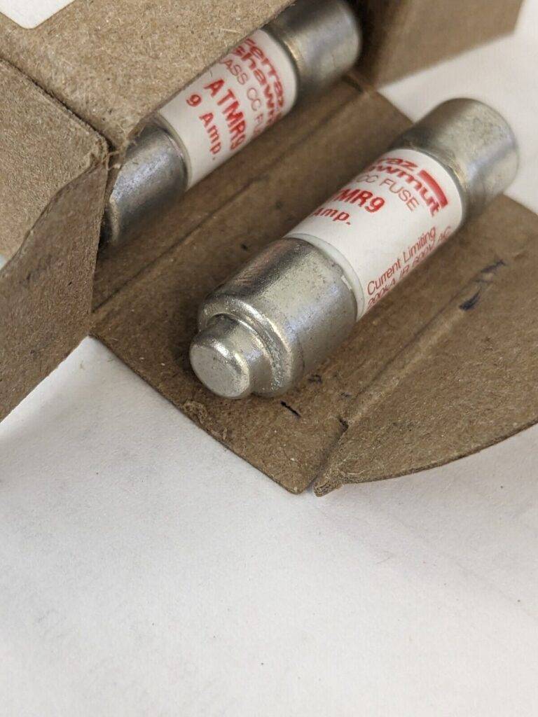 FERRAZ SHAWMUT Cylindrical Fast-Acting Fuse 10 pk CC, 9 A, 10.3 mm Dia ATMR9