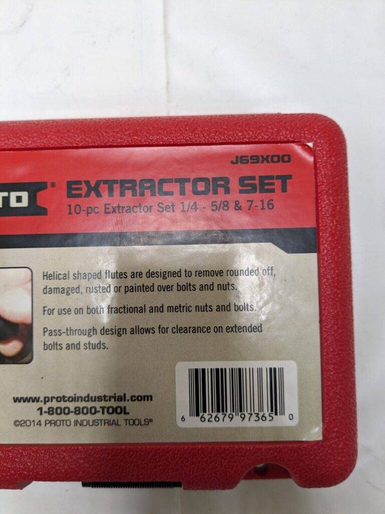 PROTO Socket & Wrench Bolt Extractor INCOMPLETE J69X00