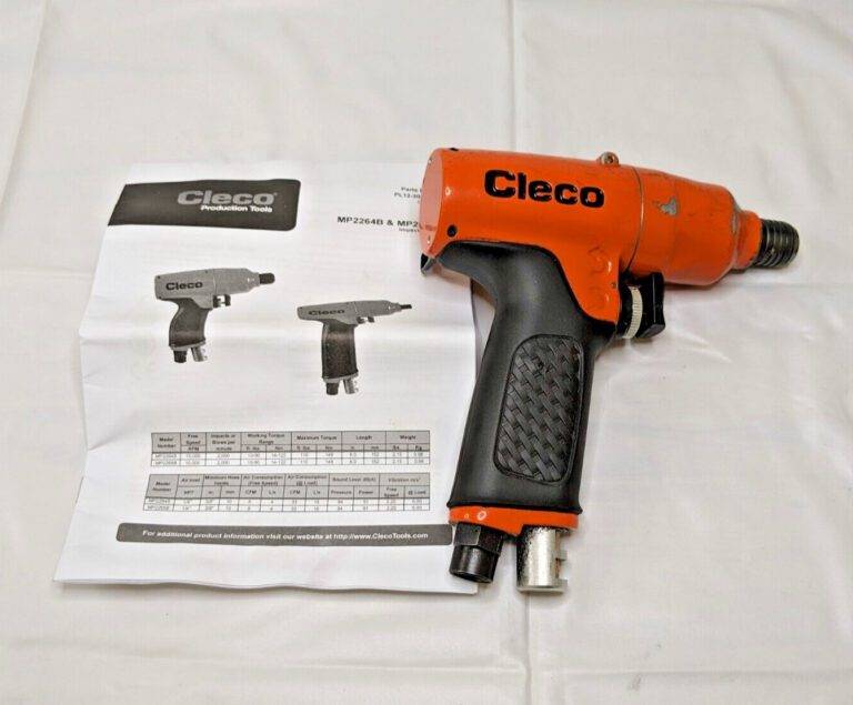 Cleco Dotco Air Impact Wrench 1/4"Drive 90 PSI 10000 RPM MP2264B PARTS/REPAIR