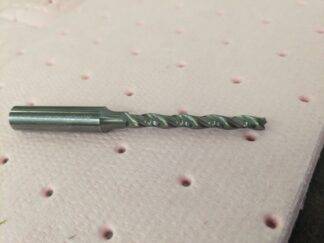 Tapered End Mill: 0.5 ° per Side, 3/16″ Small Dia, 1-3/4″ LOC 3 Fl hss KK-307