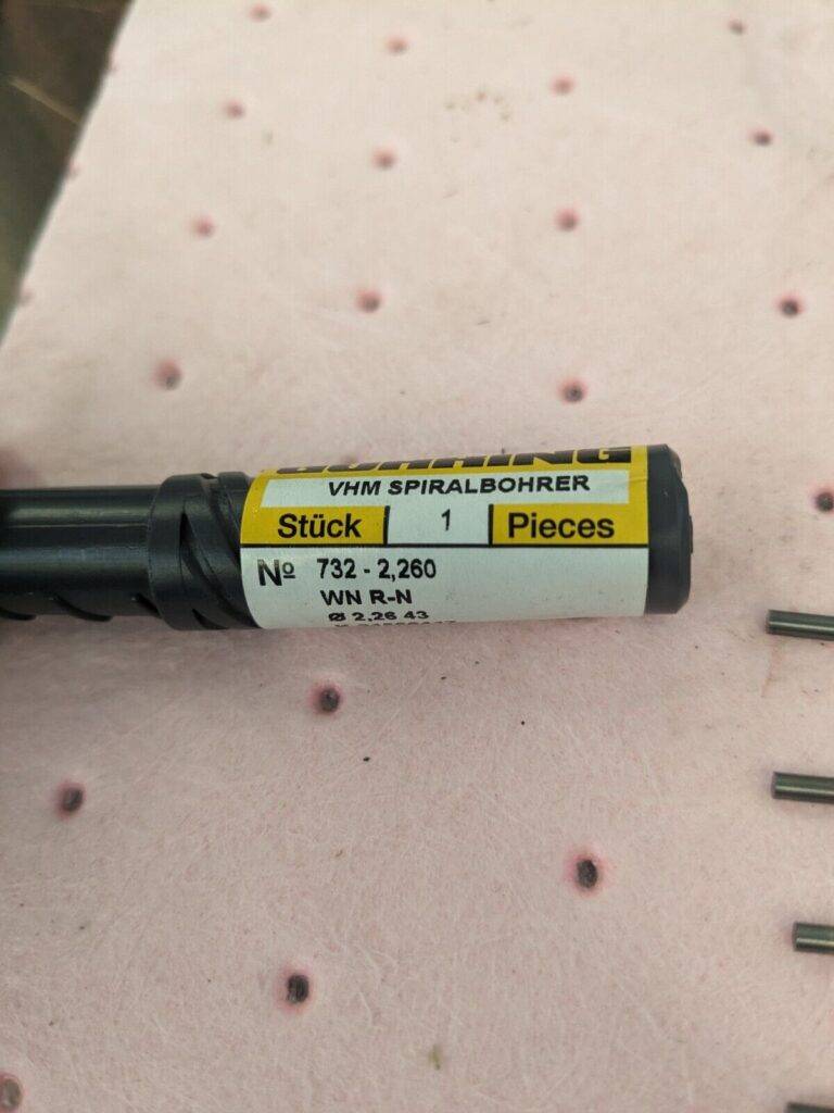 Guhring Type N General Purpose Stub Length Drill 5pk, #32 Drill 9024630029500