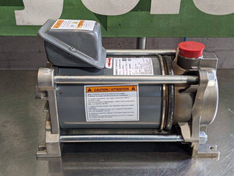 Liebert Pump 1.6 HP 208-230/460v 3 Phase HPI41J ELNPHPI410J121916 Defective