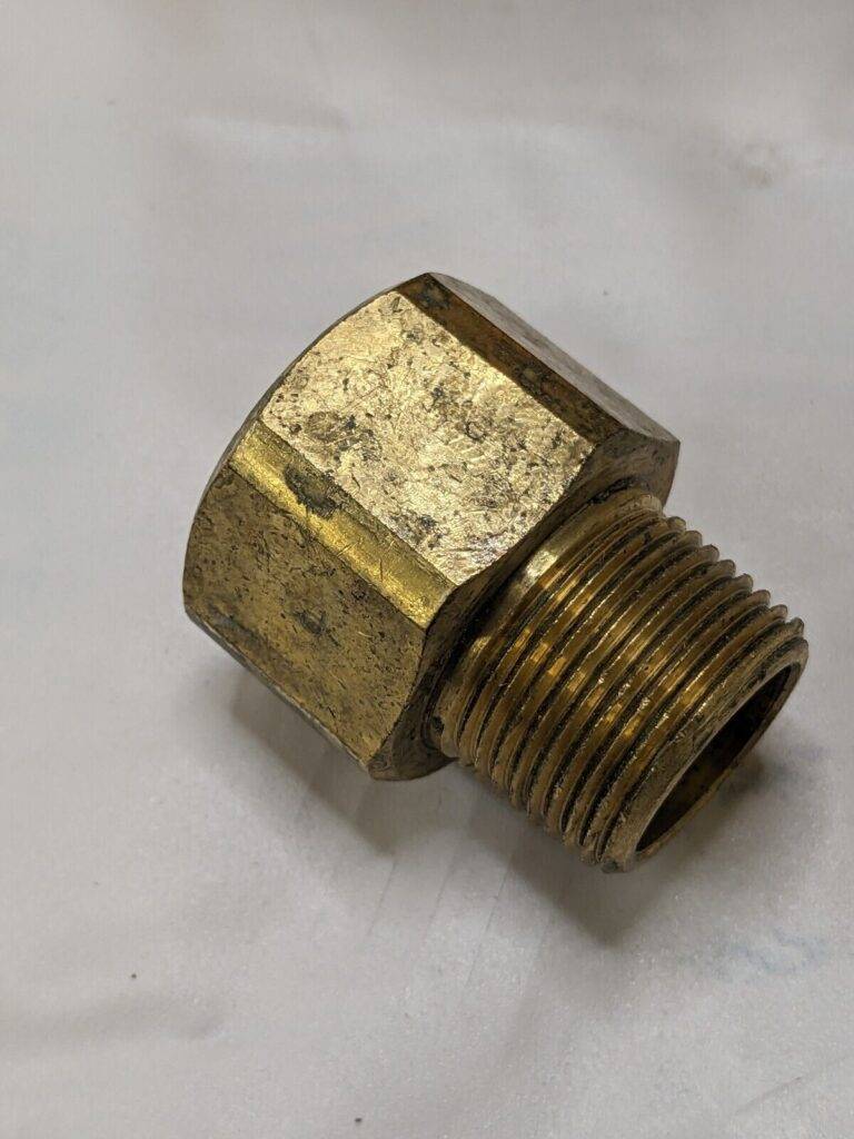 PARKER Industrial Pipe Adapter: 3/4″ Female & Male Thread Qty 7 222P-12-12