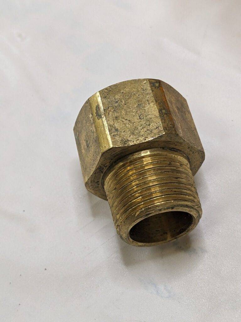 PARKER Industrial Pipe Adapter: 3/4″ Female & Male Thread Qty 7 222P-12-12