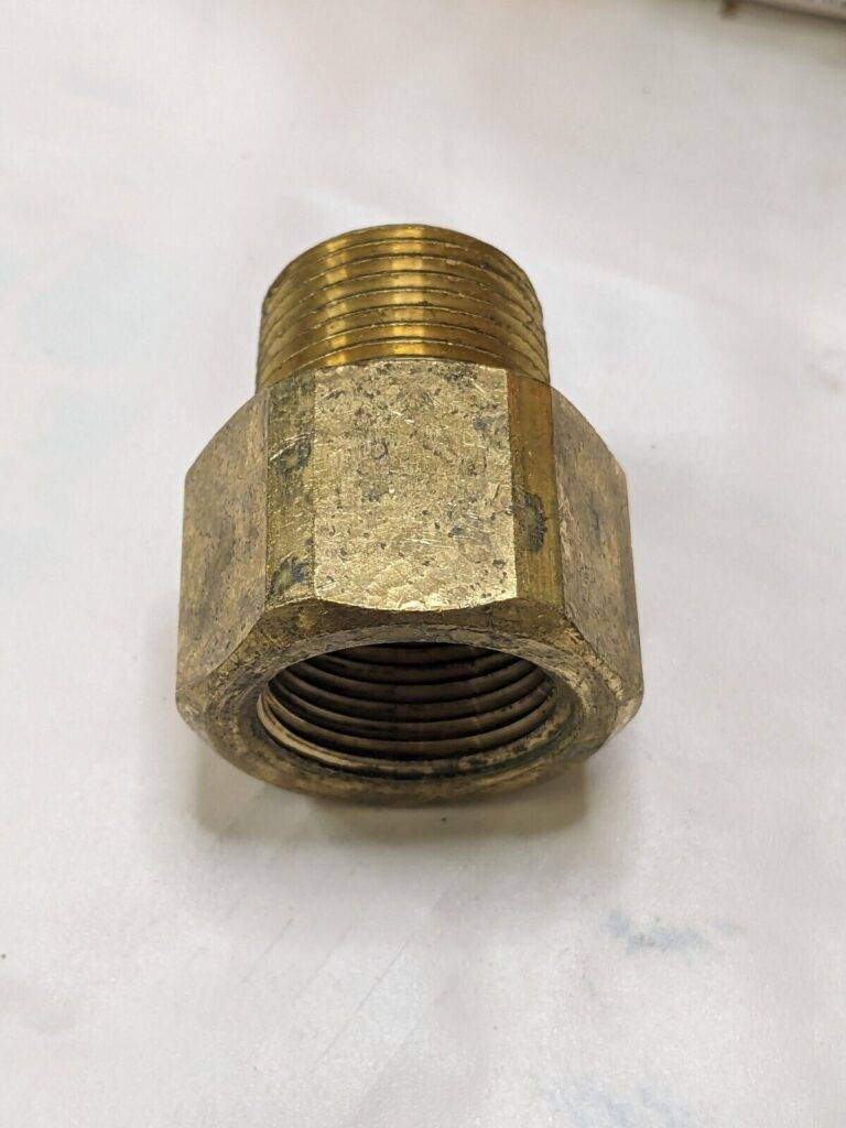 PARKER Industrial Pipe Adapter: 3/4″ Female & Male Thread Qty 7 222P-12-12