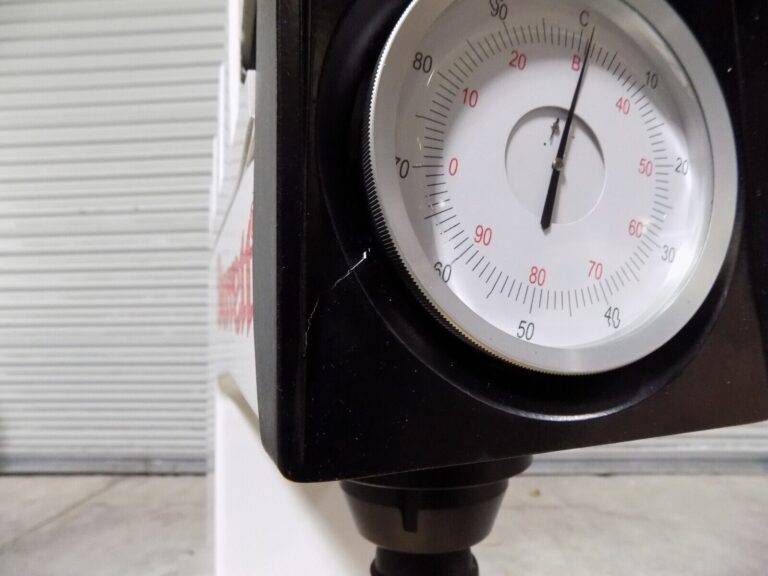 Starrett Analog Benchtop Hardness Tester Rockwell A B C Scales 67754 Damaged