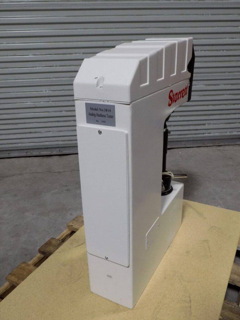 Starrett Analog Benchtop Hardness Tester Rockwell A B C Scales 67754 Damaged