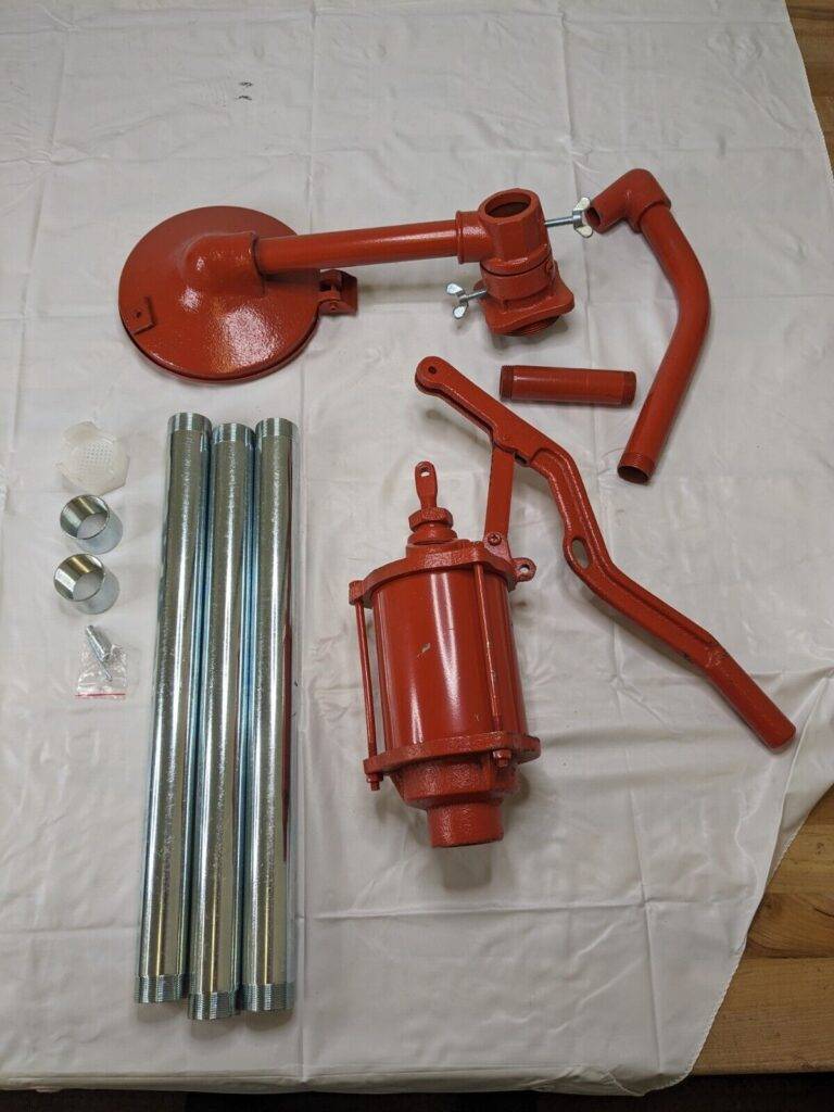 Wesco Cast Iron Hand Operated Lever Pump 16 oz per Stroke 272210