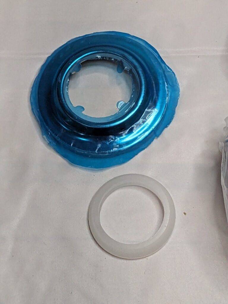 JB Products Less Cleanout W/Low Flange P-Trap CP1-1/2" 17GA 105