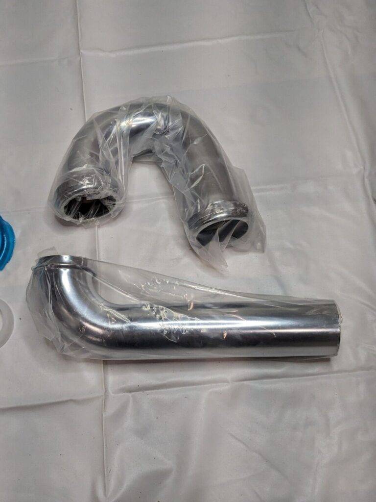 JB Products Less Cleanout W/Low Flange P-Trap CP1-1/2" 17GA 105