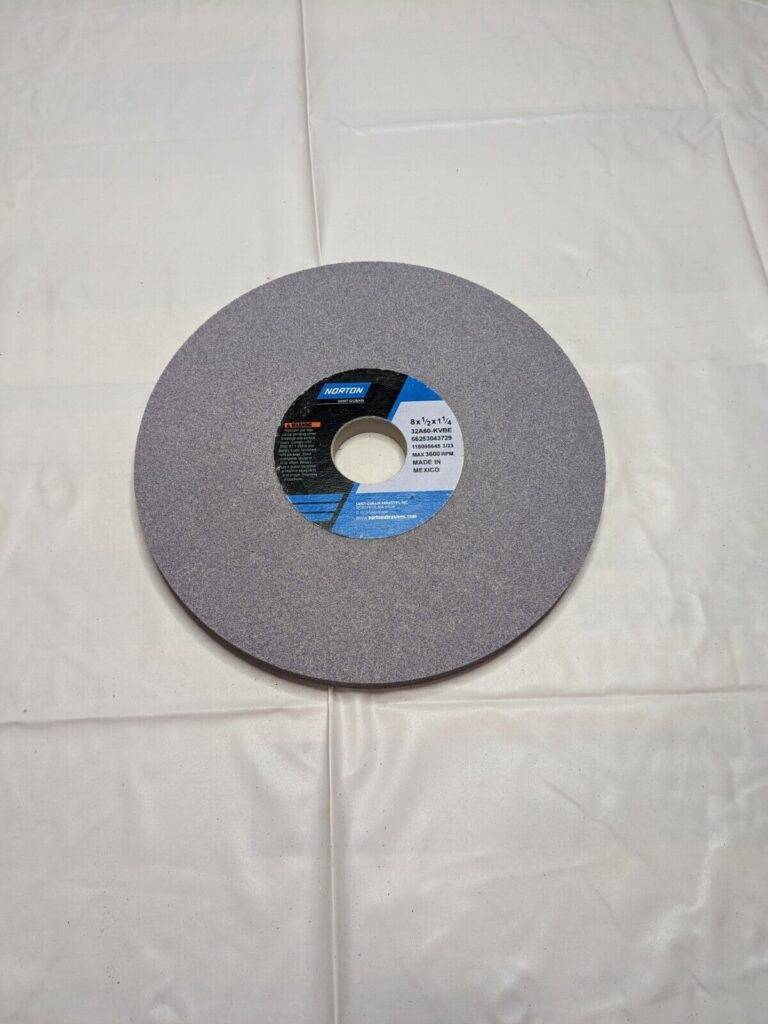 NORTON Surface Grinding Wheel: 8" x 1/2" x 1-1/4", 60 Grit 66253043729