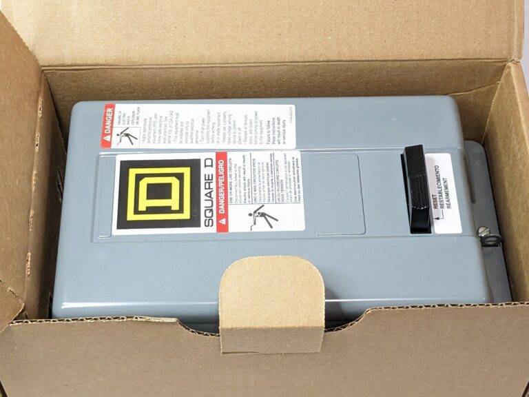 SCHNEIDER ELECTRIC SQUARE D NEMA Motor Starter 120VAC Coil 1PH 2P 8536SBG1V02S