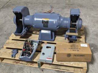 Baldor 14" Industrial Grinder 1500 RPM Max 5 HP 230v 3 Phase 1406W Damaged