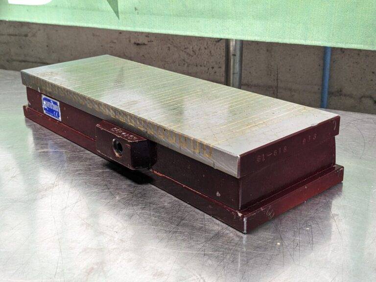 Standard Pole Permanent Magnetic Chuck 18" Length x 6" Width TGL-618 Damaged