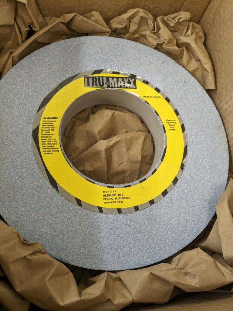 TRU-MAXX Surface Grinding Wheel: 12″ Dia, 1-1/2″ Thick 66253292305