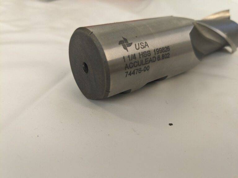 Brubaker Tool Square End Mill - 744 Series HSS 2 Fl 74476 1