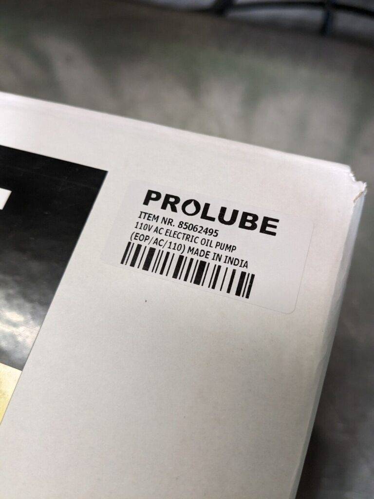 Pro Lube Electric Fuel and Oil Pump Assembly 10.5 Gal/Min 110v EOP-110