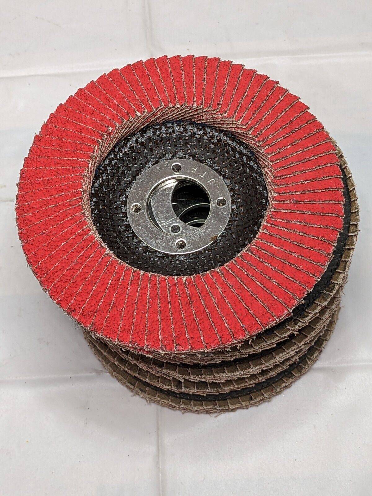 WEILER Flap Disc: 7/8″ Hole, 40 Grit, Ceramic, Type 29 Qty 6 50101