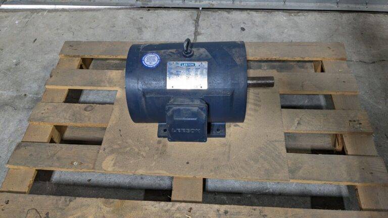 Leeson 10 HP General Purpose Industrial Motor 230/460V 3PH C215T17DB52C