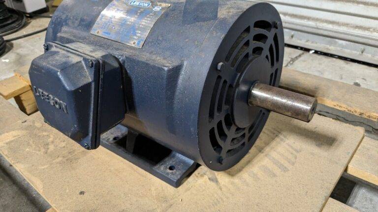 Leeson 10 HP General Purpose Industrial Motor 230/460V 3PH C215T17DB52C