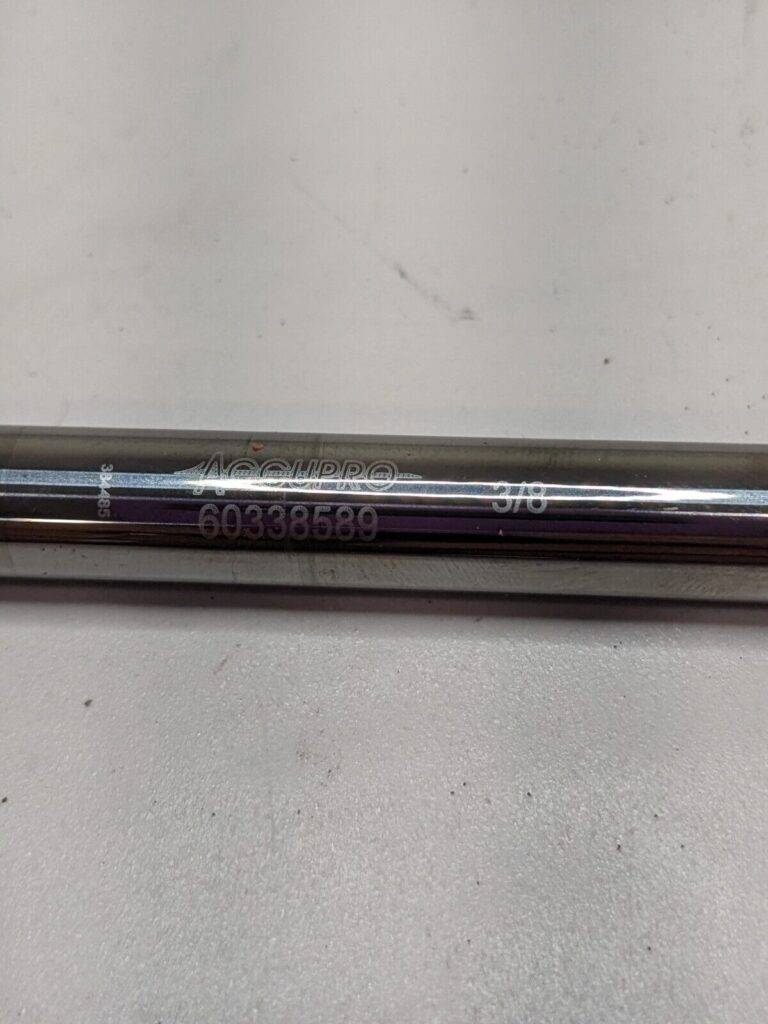 ACCUPRO Ball End Mill: 0.375″ Dia, 3″ LOC, 2 Flute 60338589