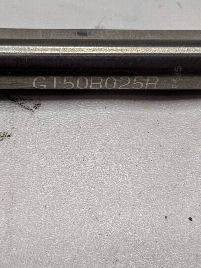 Microbit Carbide Grooving Tool 5/16" .025 RH GT50B025R