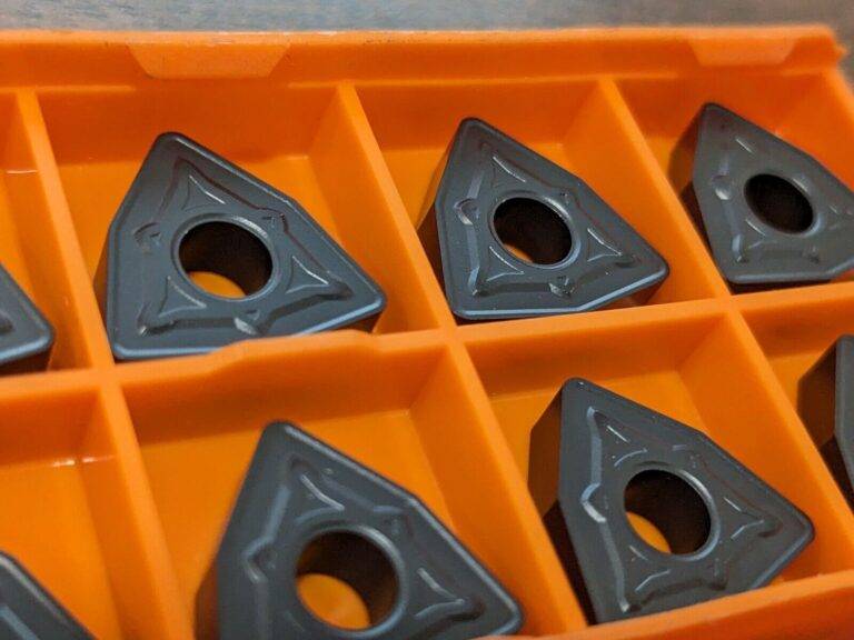 HERTEL Turning Insert 10pk: WNMG 433EN–HMR HC125T, Carbide 1000659