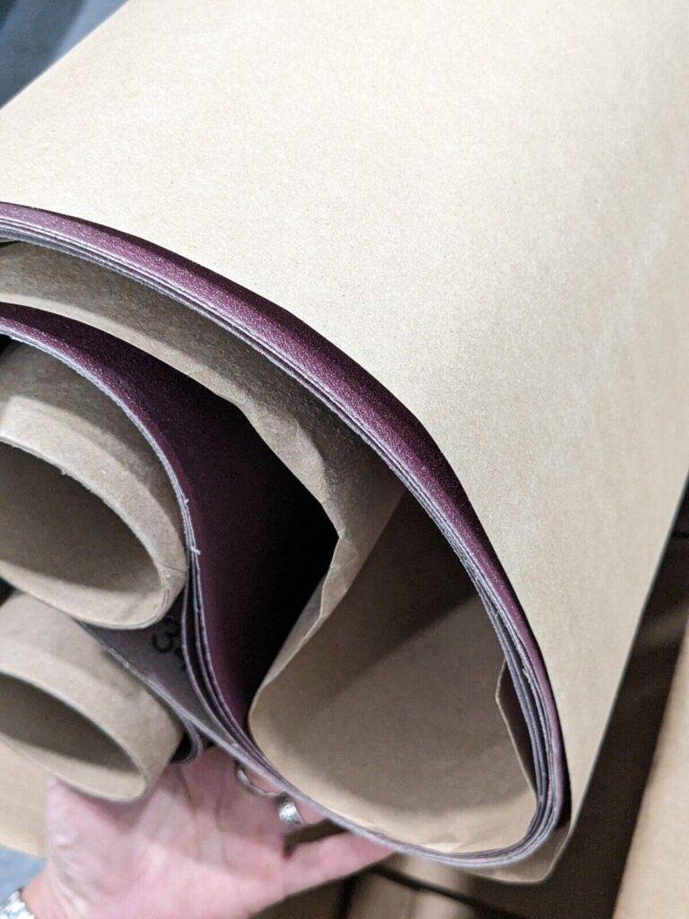 LOT of 3 3M Cloth Belts 340D SINGLEFLEX FILM-LOK P120 52" x 75" 7010326394