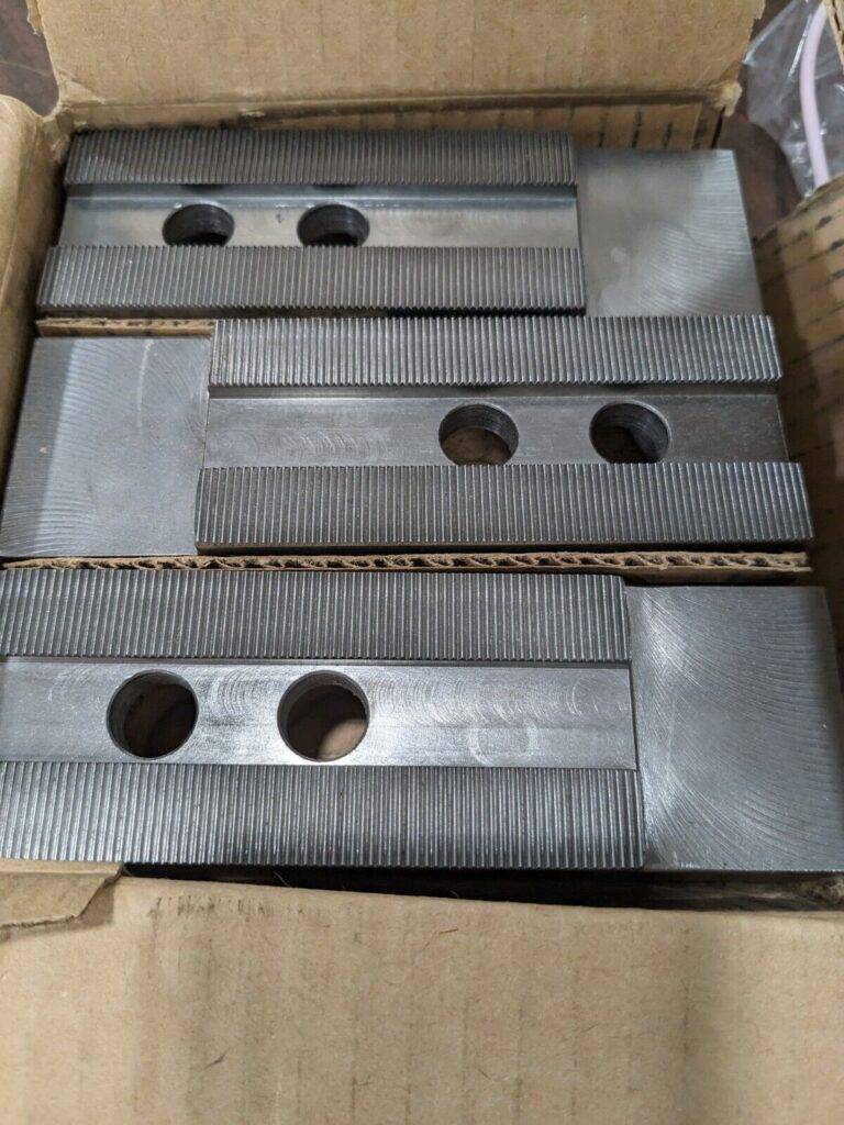 Steel Soft Jaws For a 12"Chuck 3pc set KT-12201F