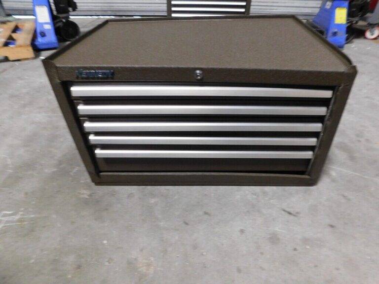 KENNEDY Tool Chest 5 Drawers 20″ OAD 16-5/8″ OAH 29″ OAW 2805XB Damaged