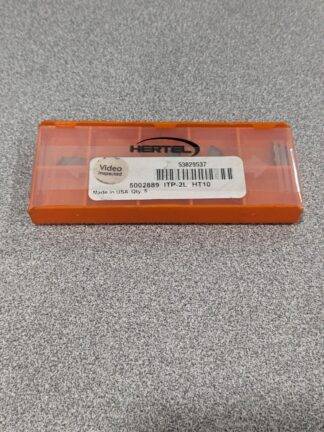 Hertel Threading Insert: ITP2L HT10, Carbide Qty 5 53829537