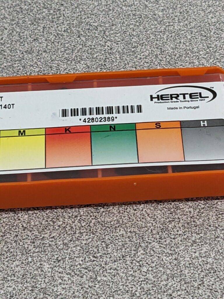 HERTEL Turning Insert: TNMG 333–LR HC140T, Solid Carbide Qty 10 1002214