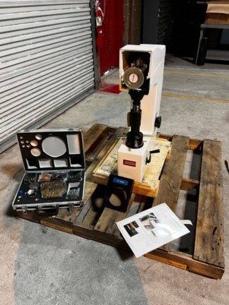 SPI Rockwell Hardness Tester A / B C / F Scale 20 to 100 RH 15-142-3 Damaged