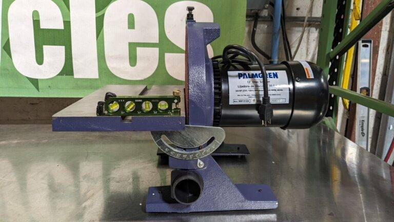 PALMGREN Bench Disc Sanding Finishing Machine 12” Disc Diameter 3/4 HP 120 V