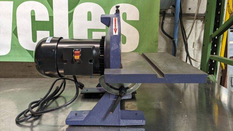 PALMGREN Bench Disc Sanding Finishing Machine 12” Disc Diameter 3/4 HP 120 V