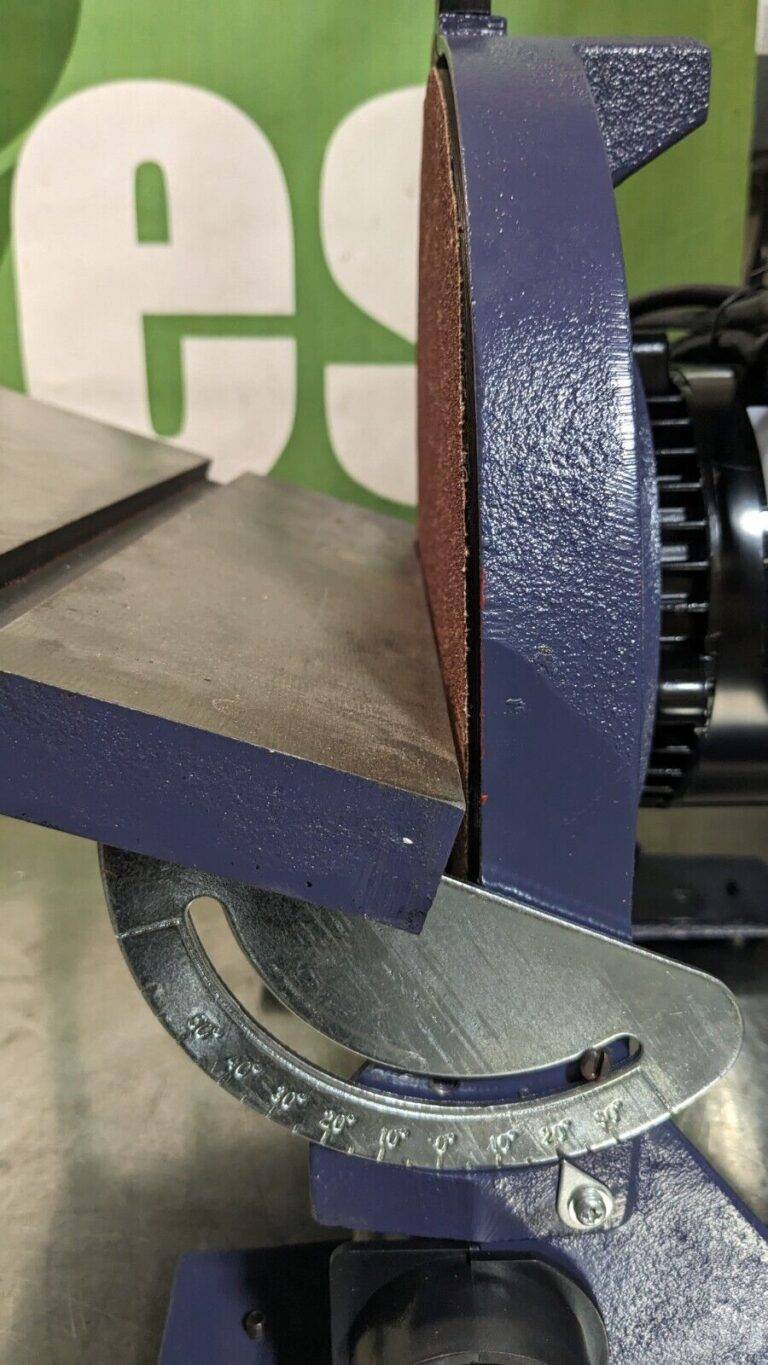 PALMGREN Bench Disc Sanding Finishing Machine 12” Disc Diameter 3/4 HP 120 V