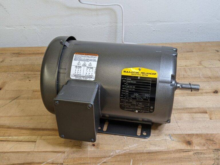 Baldor General Purpose Motor 1/2 HP 850 RPM 56H TEFC 208-230/460VAC 3 Ph M3560