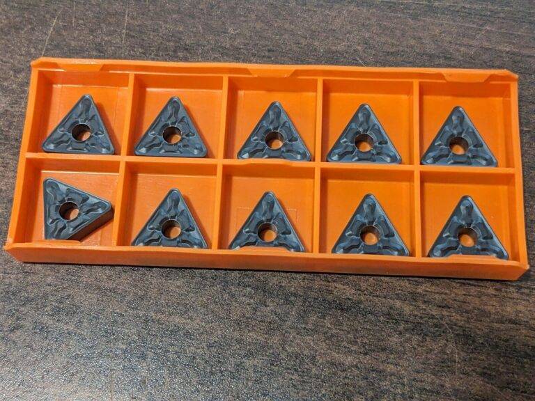 HERTEL Turning Insert 10pk TNMG 333EN–HM HC125T, Carbide 1000290