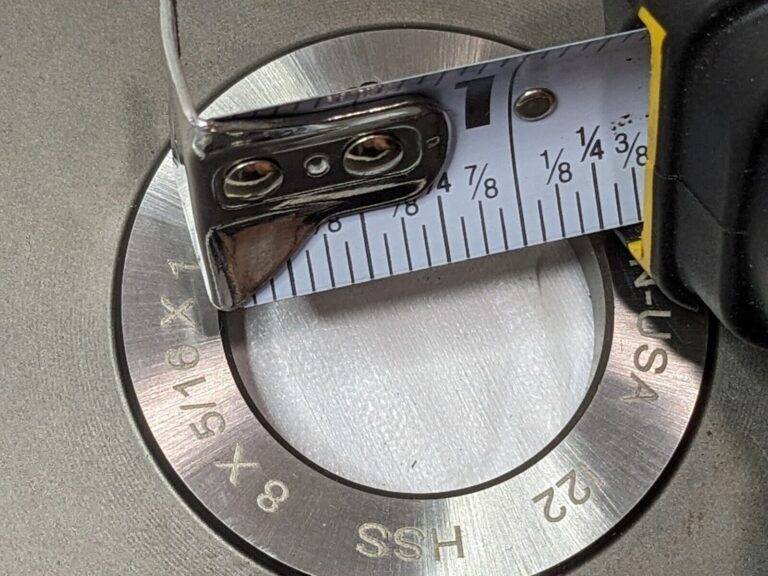 MOON Cutter Side Milling Cutter 8" Diam x 5/16" CW X 1-1/4" Arbor SM8312-1