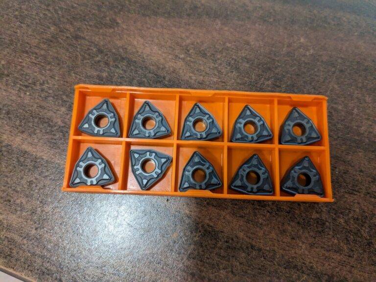 HERTEL Turning Insert: 10 pk WNMG 433EN–L5 HC125T, Carbide 1000657